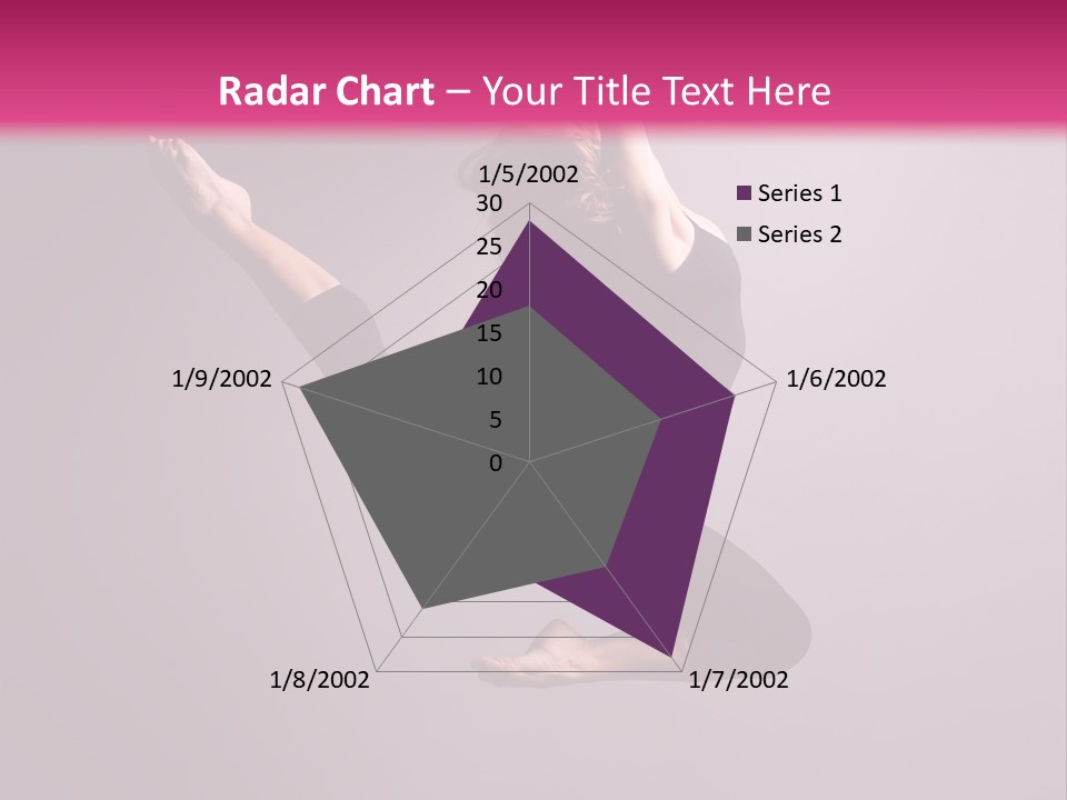 Gymnastic Performance Dancer PowerPoint Template