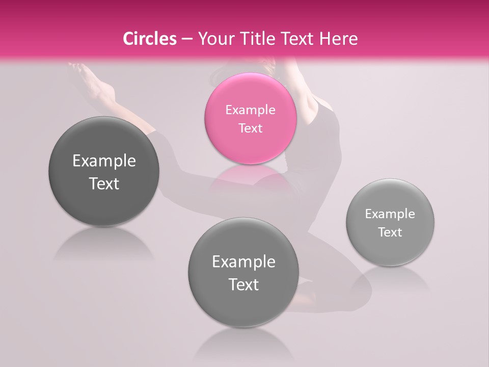 Gymnastic Performance Dancer PowerPoint Template