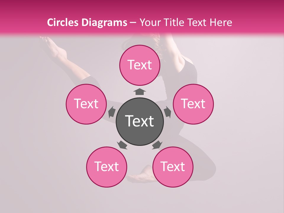 Gymnastic Performance Dancer PowerPoint Template