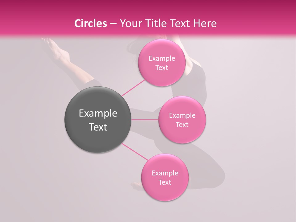 Gymnastic Performance Dancer PowerPoint Template