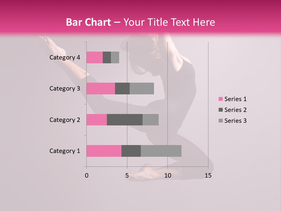 Gymnastic Performance Dancer PowerPoint Template