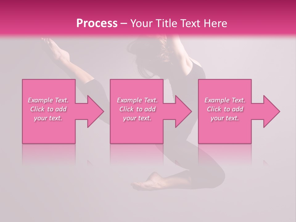 Gymnastic Performance Dancer PowerPoint Template