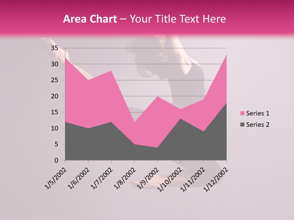 Gymnastic Performance Dancer PowerPoint Template