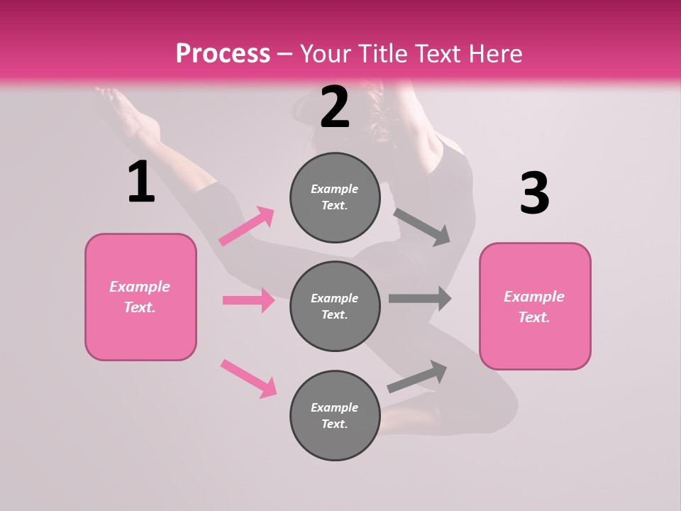 Gymnastic Performance Dancer PowerPoint Template