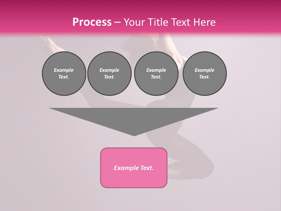 Gymnastic Performance Dancer PowerPoint Template