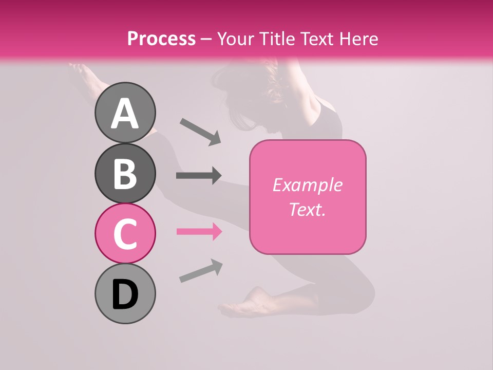 Gymnastic Performance Dancer PowerPoint Template