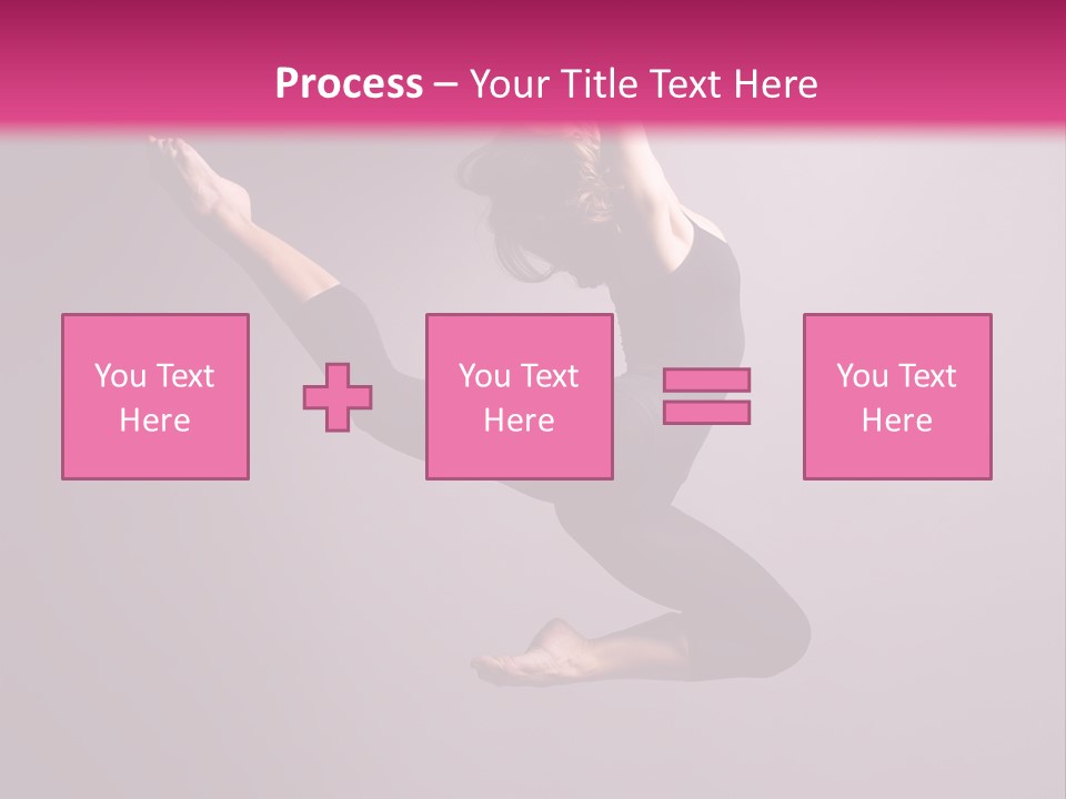 Gymnastic Performance Dancer PowerPoint Template