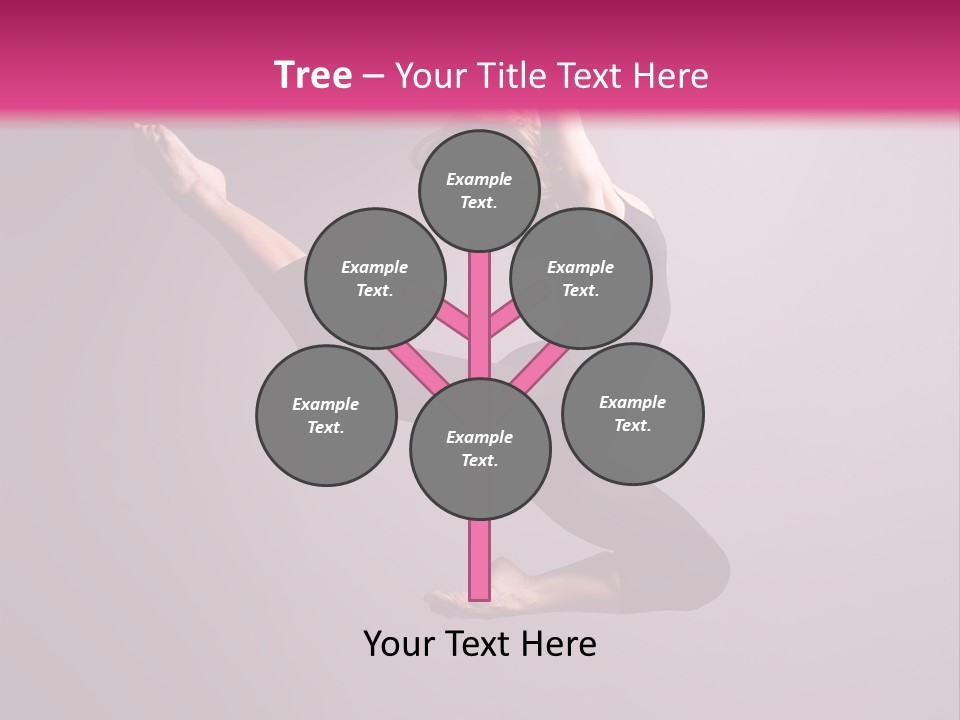 Gymnastic Performance Dancer PowerPoint Template