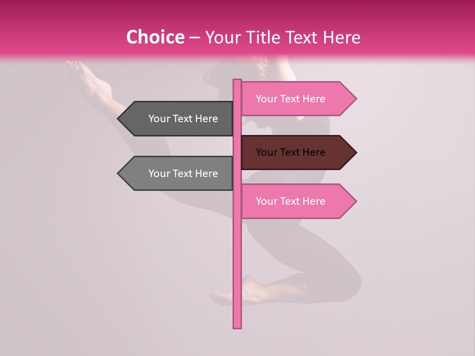 Gymnastic Performance Dancer PowerPoint Template