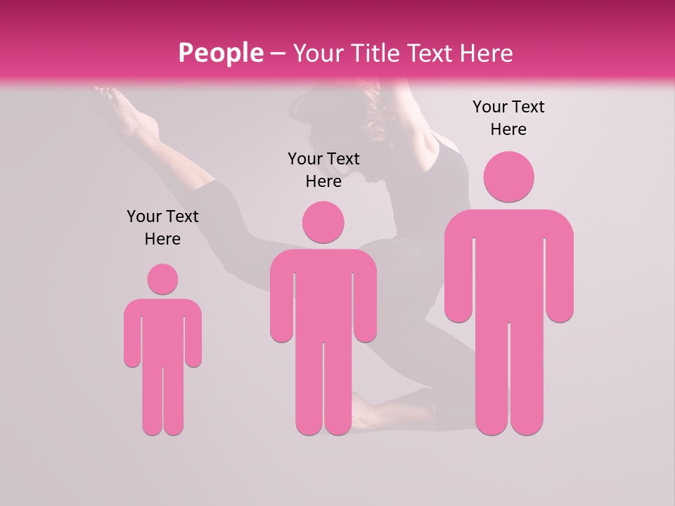 Gymnastic Performance Dancer PowerPoint Template