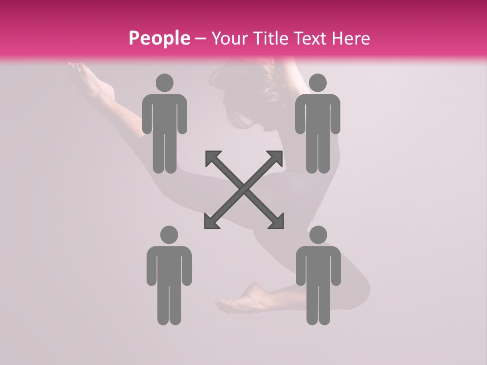 Gymnastic Performance Dancer PowerPoint Template