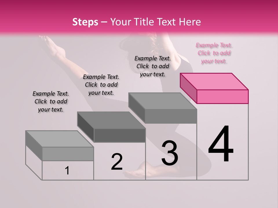 Gymnastic Performance Dancer PowerPoint Template
