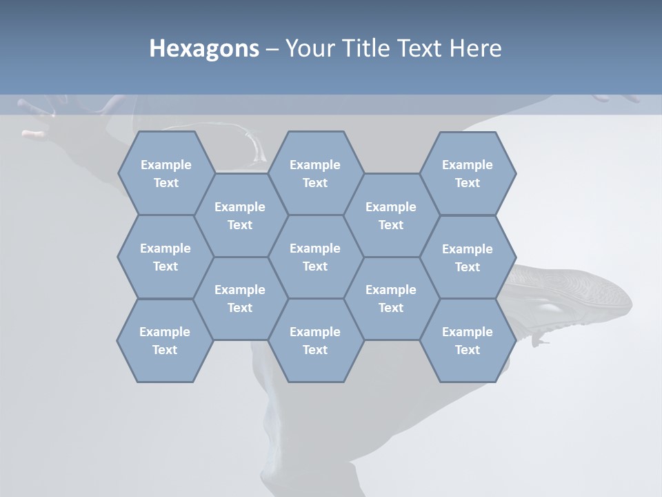 A Man Is Jumping In The Air With His Skateboard PowerPoint Template