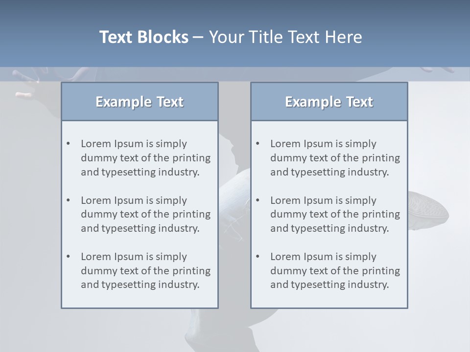 A Man Is Jumping In The Air With His Skateboard PowerPoint Template