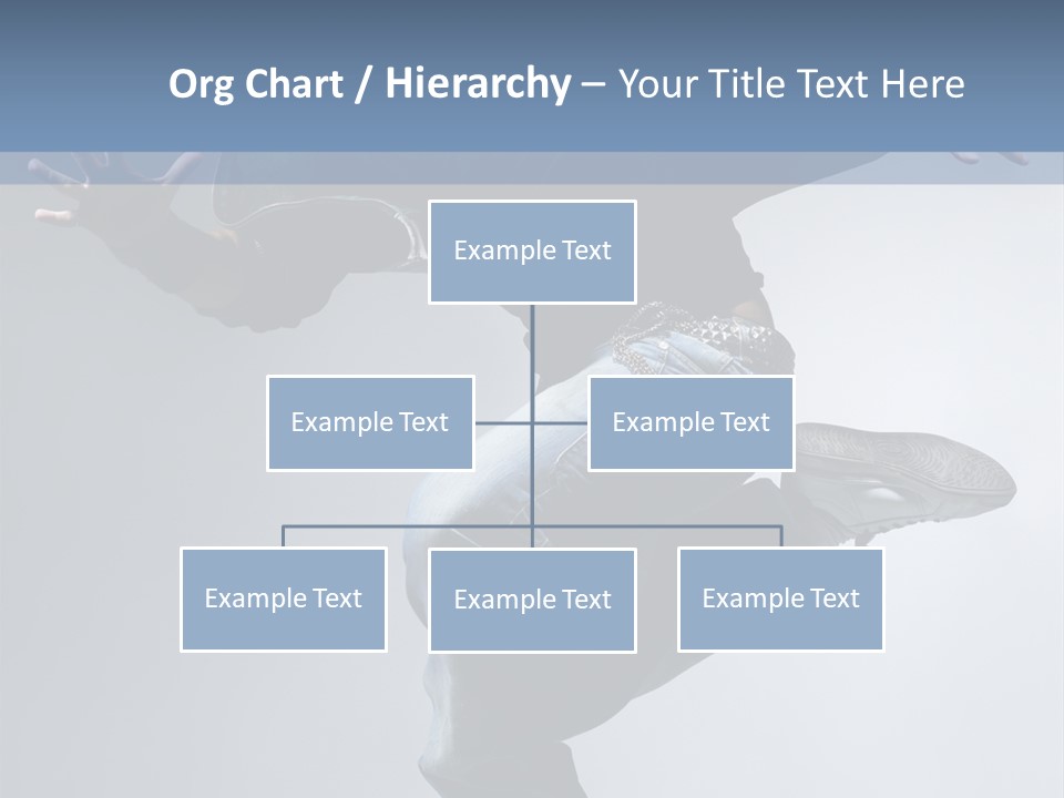 A Man Is Jumping In The Air With His Skateboard PowerPoint Template