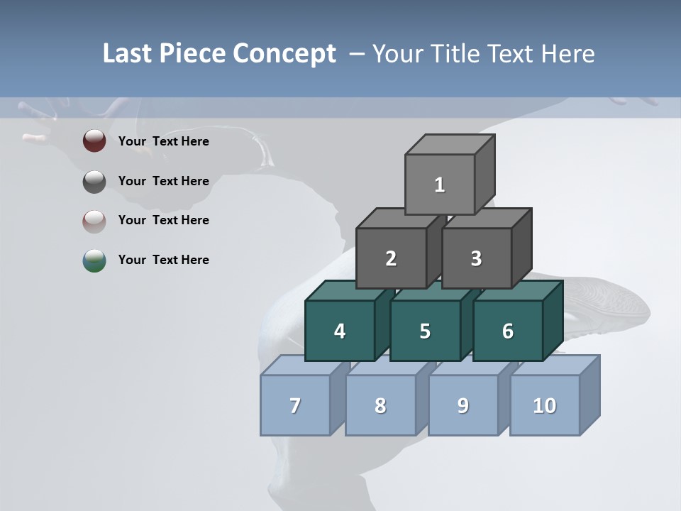 A Man Is Jumping In The Air With His Skateboard PowerPoint Template