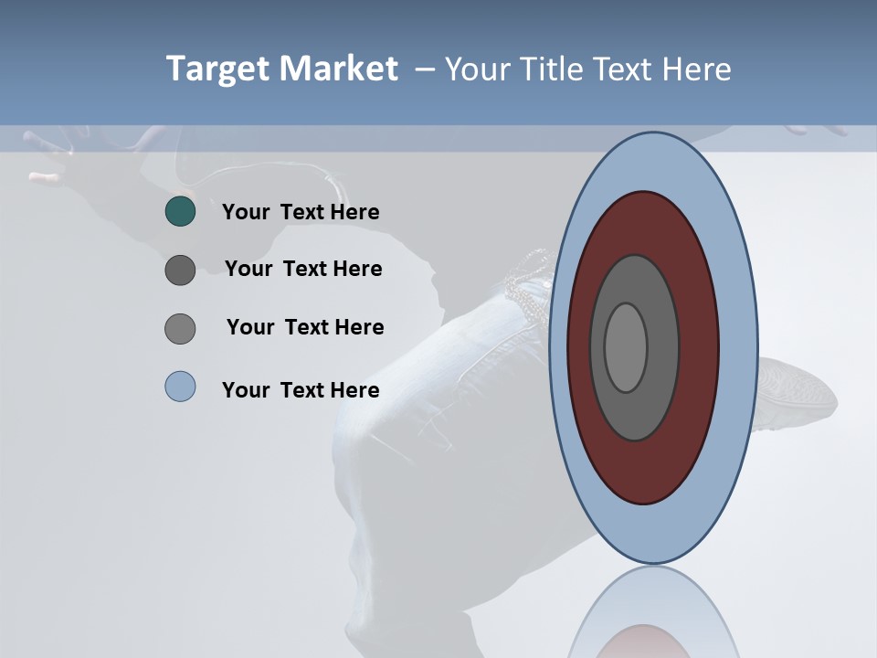 A Man Is Jumping In The Air With His Skateboard PowerPoint Template