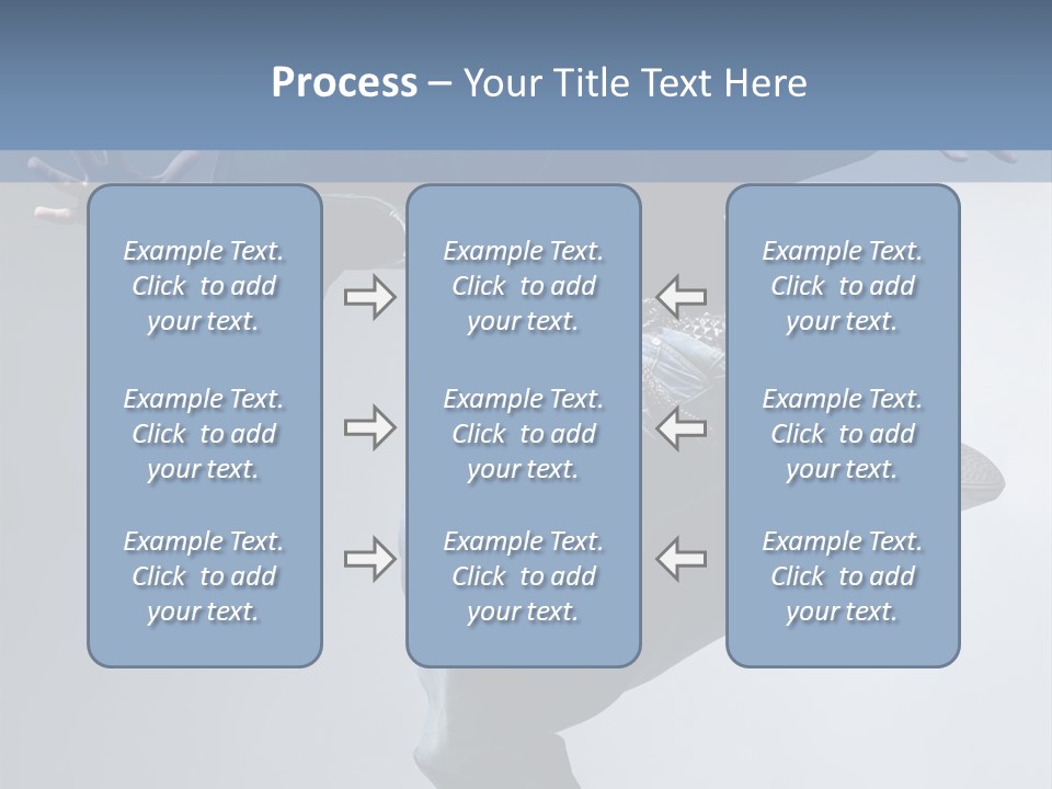 A Man Is Jumping In The Air With His Skateboard PowerPoint Template