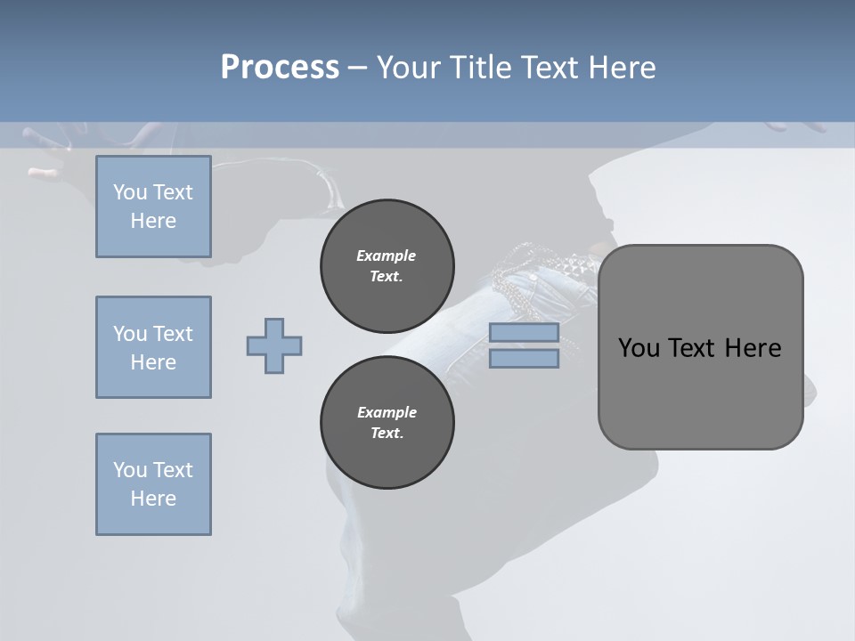 A Man Is Jumping In The Air With His Skateboard PowerPoint Template