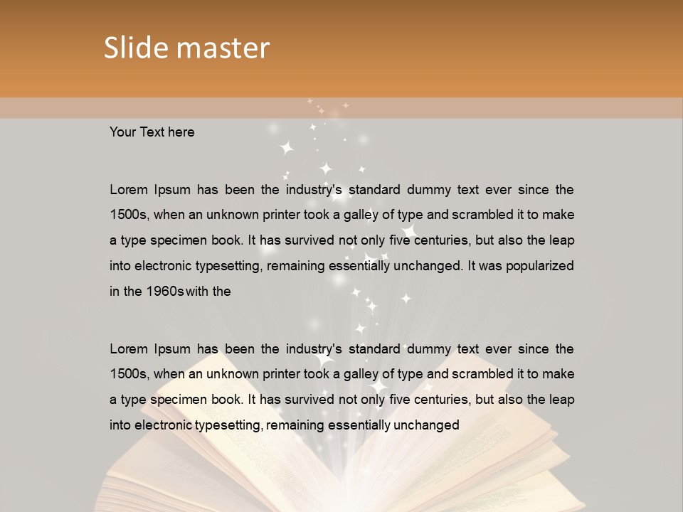 Paper Publication Open PowerPoint Template