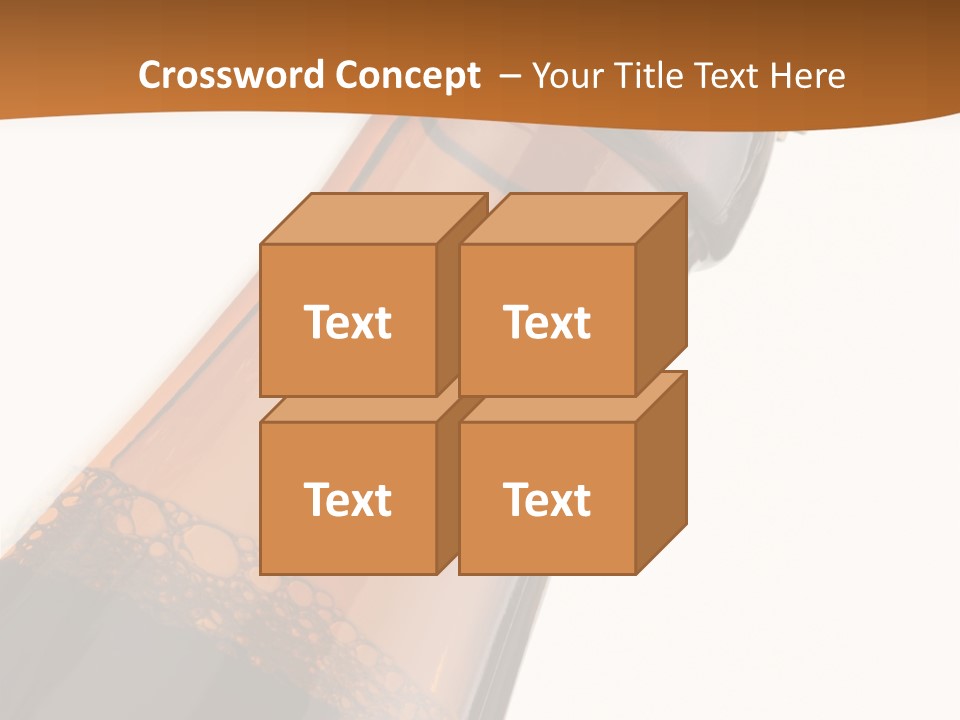 Ale Glass Brown PowerPoint Template