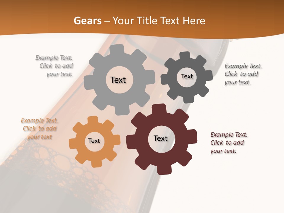 Ale Glass Brown PowerPoint Template