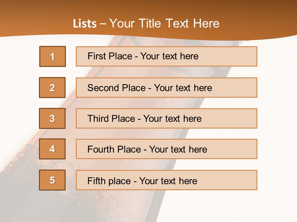 Ale Glass Brown PowerPoint Template