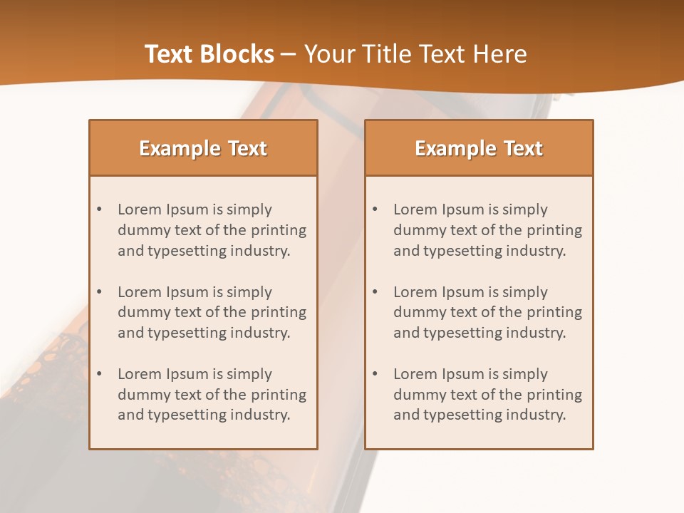 Ale Glass Brown PowerPoint Template