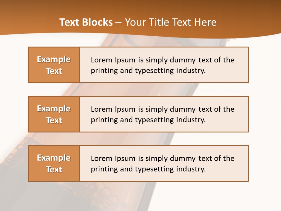 Ale Glass Brown PowerPoint Template