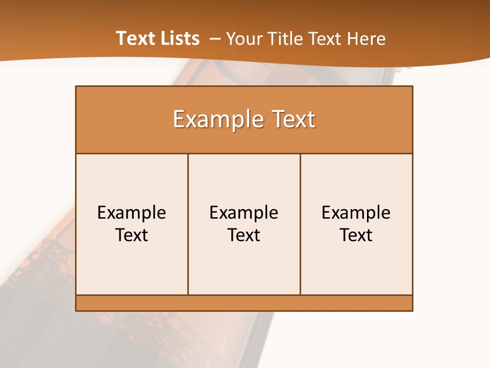 Ale Glass Brown PowerPoint Template