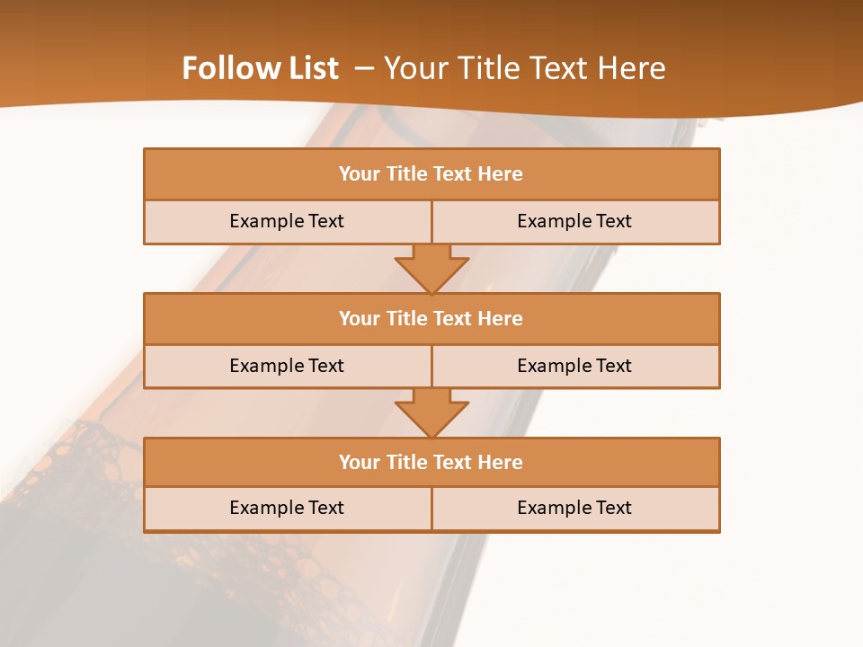 Ale Glass Brown PowerPoint Template