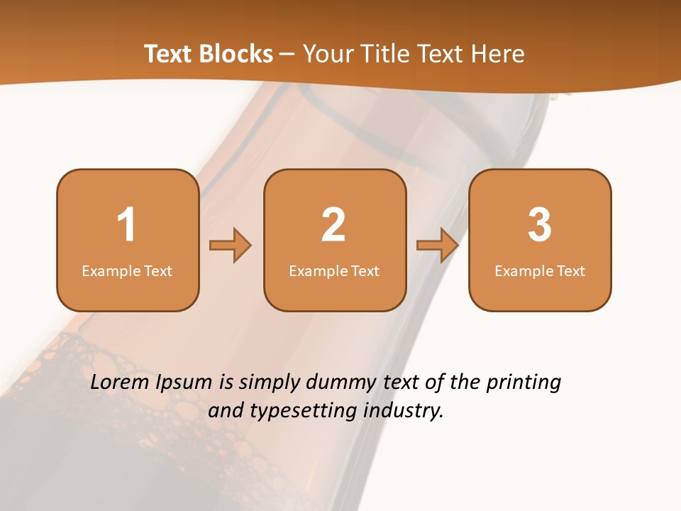 Ale Glass Brown PowerPoint Template