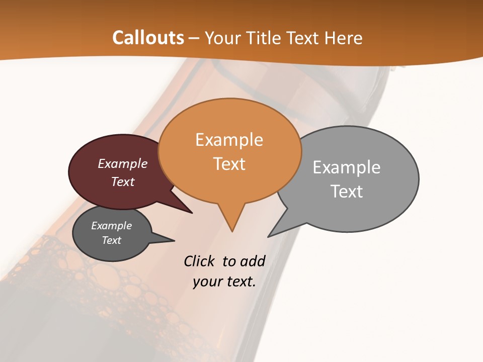 Ale Glass Brown PowerPoint Template