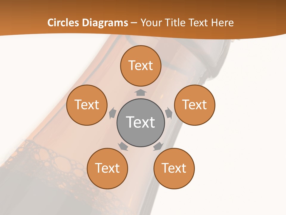 Ale Glass Brown PowerPoint Template