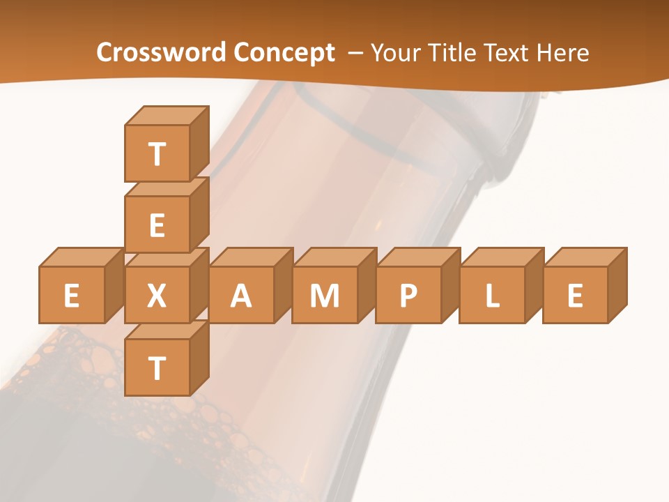 Ale Glass Brown PowerPoint Template