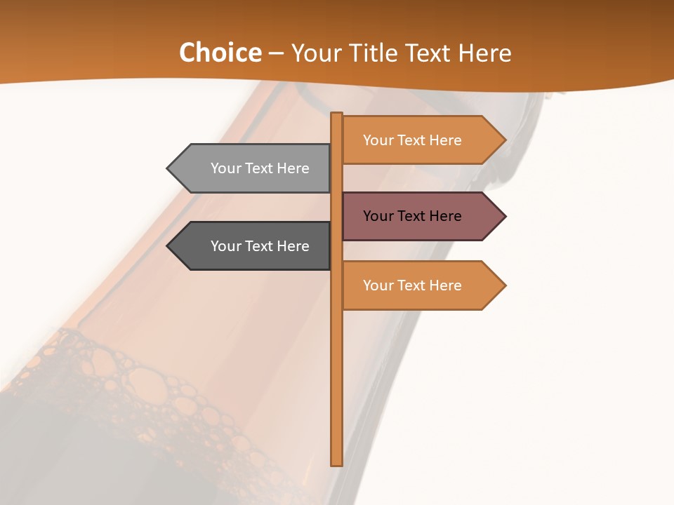 Ale Glass Brown PowerPoint Template