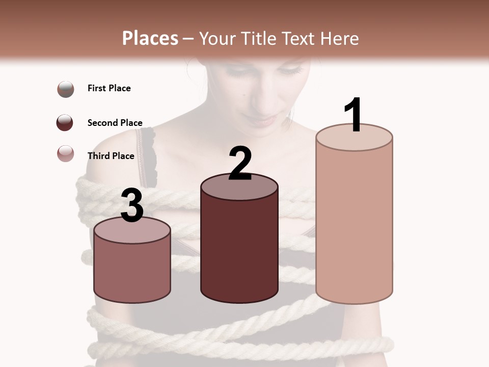 Feminine Unintentional Toil PowerPoint Template