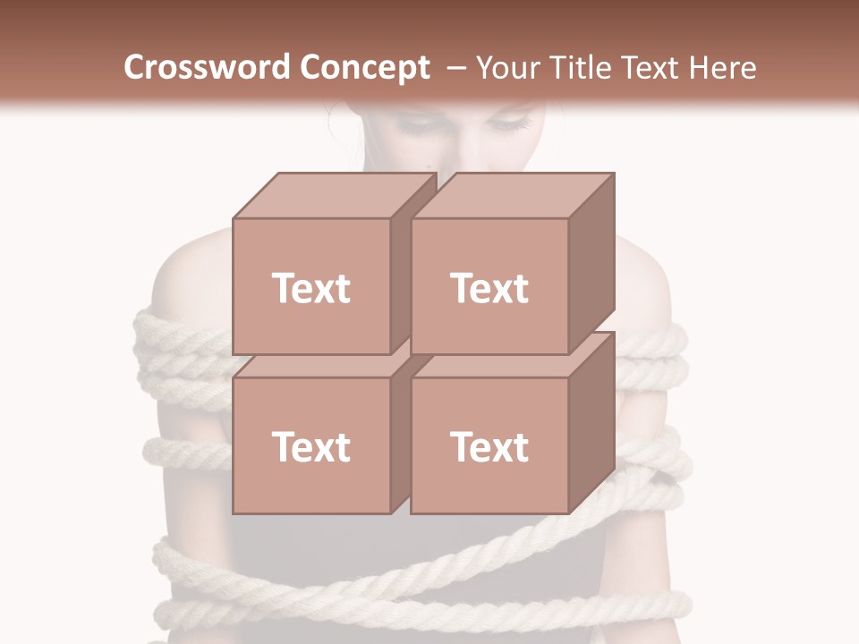 Feminine Unintentional Toil PowerPoint Template