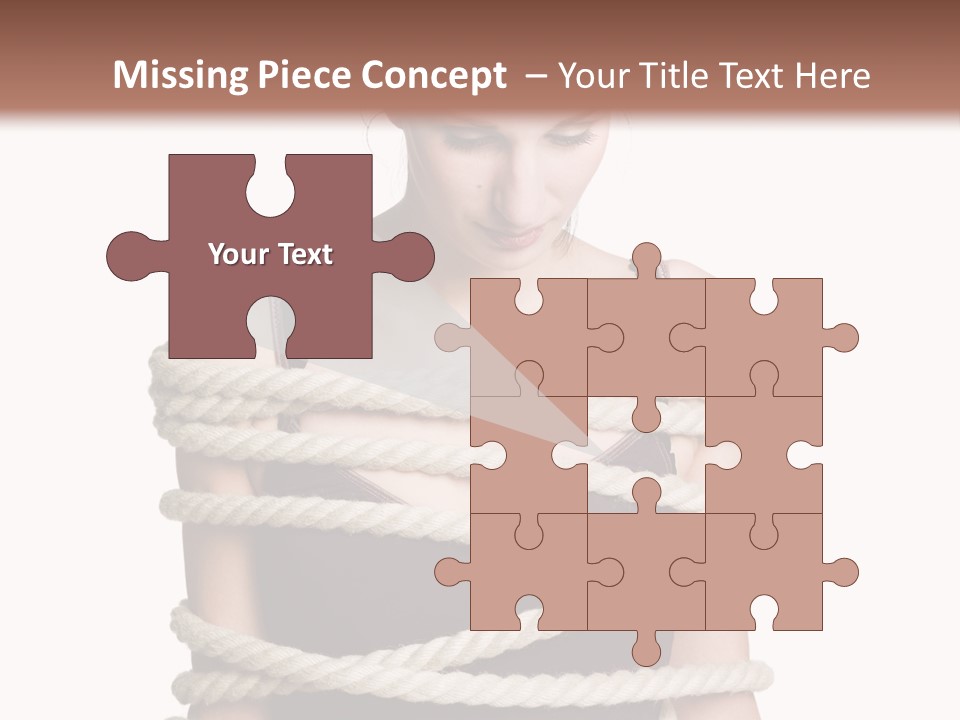 Feminine Unintentional Toil PowerPoint Template