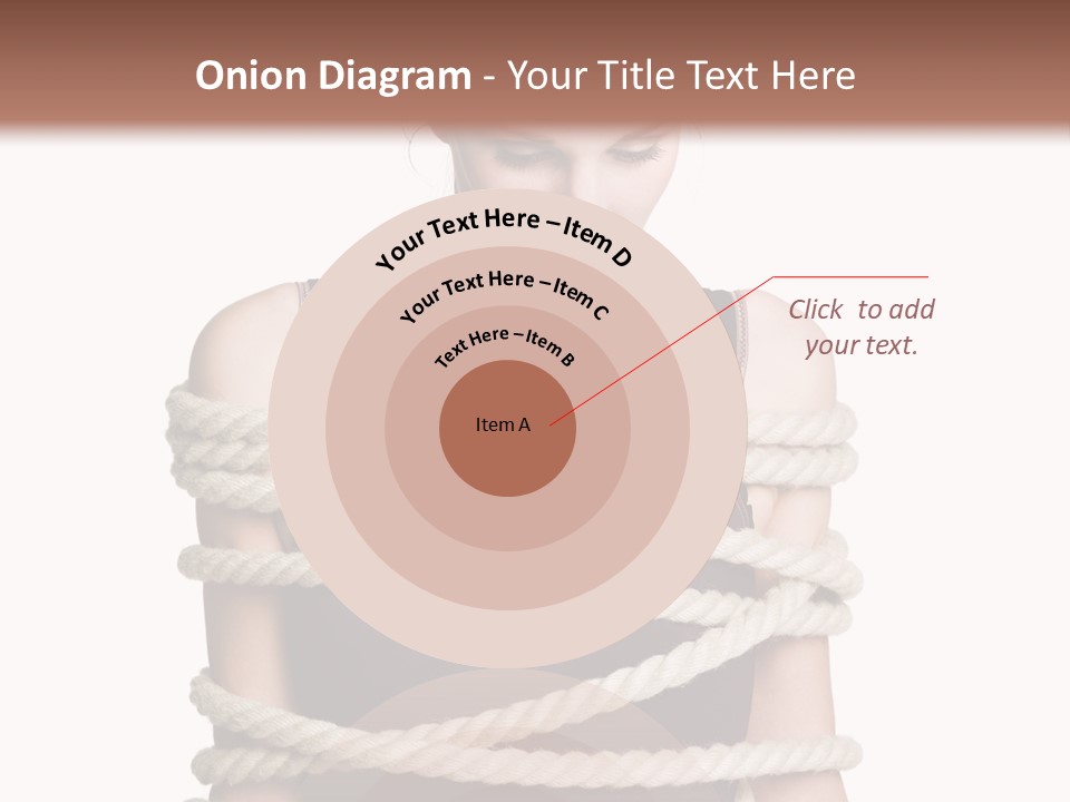 Feminine Unintentional Toil PowerPoint Template