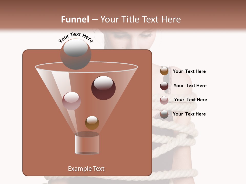 Feminine Unintentional Toil PowerPoint Template