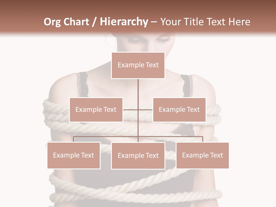 Feminine Unintentional Toil PowerPoint Template