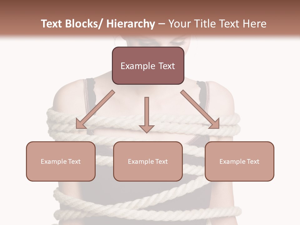 Feminine Unintentional Toil PowerPoint Template