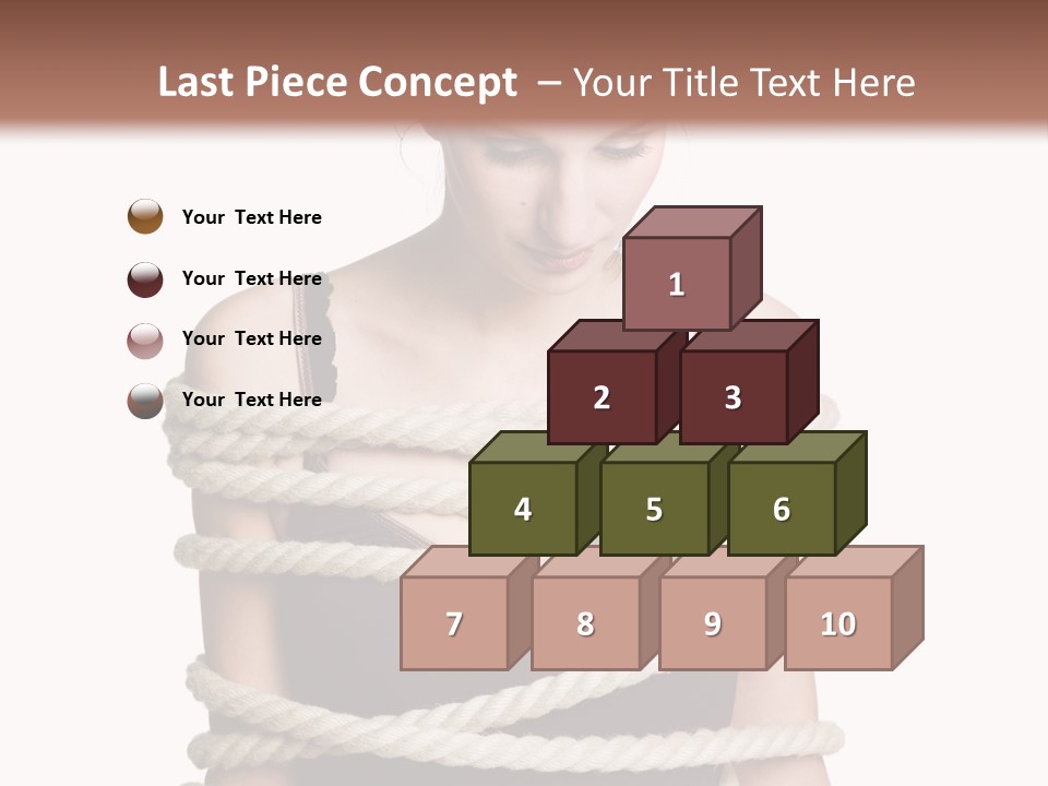 Feminine Unintentional Toil PowerPoint Template