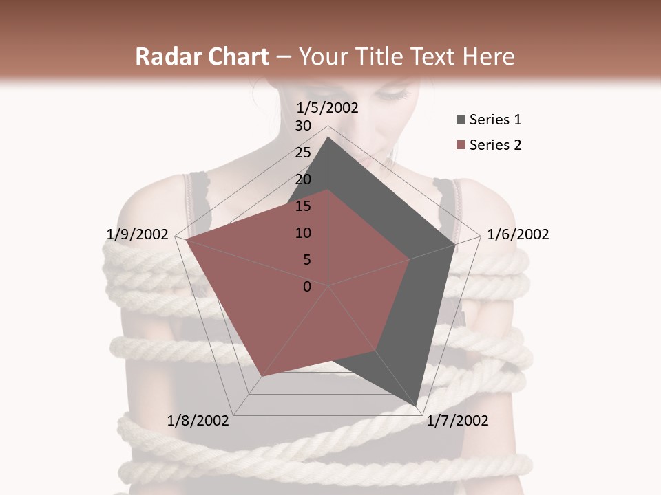 Feminine Unintentional Toil PowerPoint Template