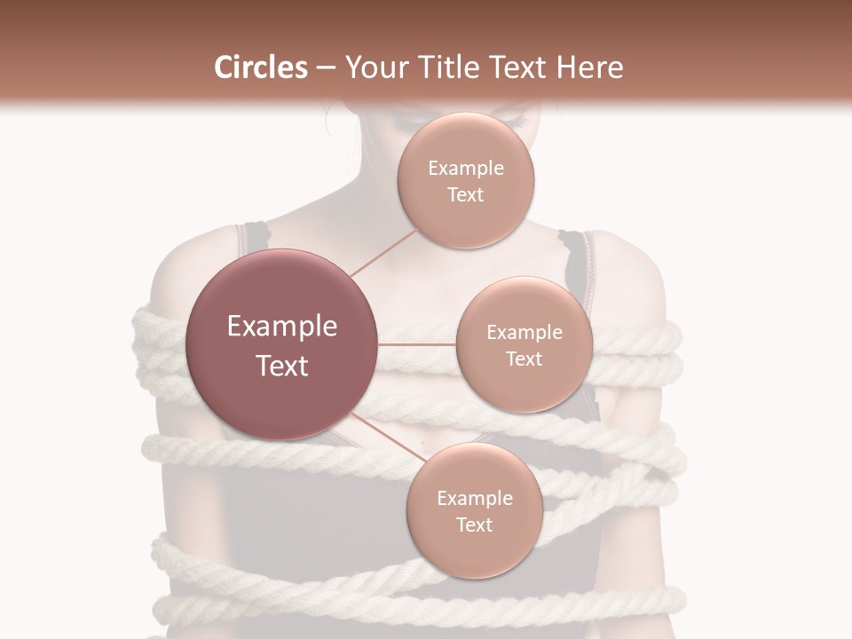 Feminine Unintentional Toil PowerPoint Template