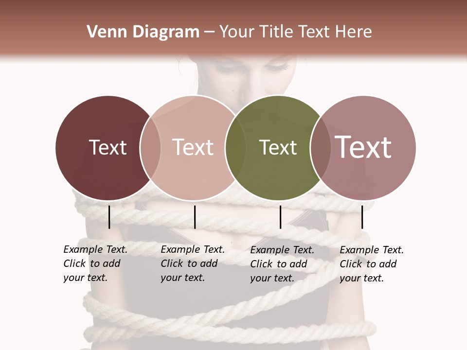 Feminine Unintentional Toil PowerPoint Template