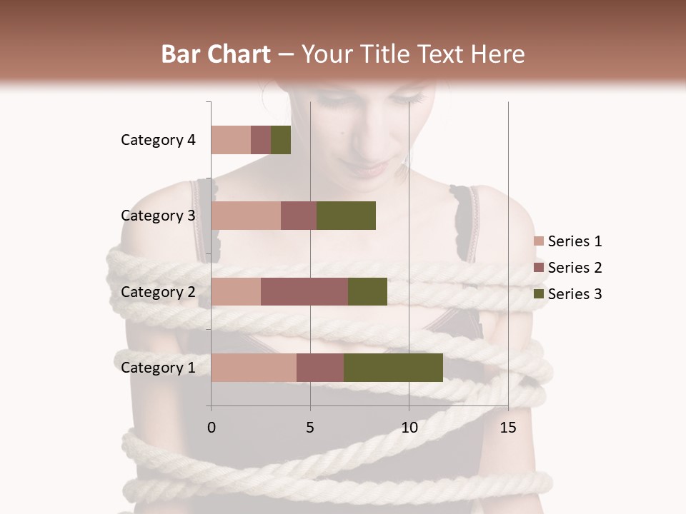 Feminine Unintentional Toil PowerPoint Template