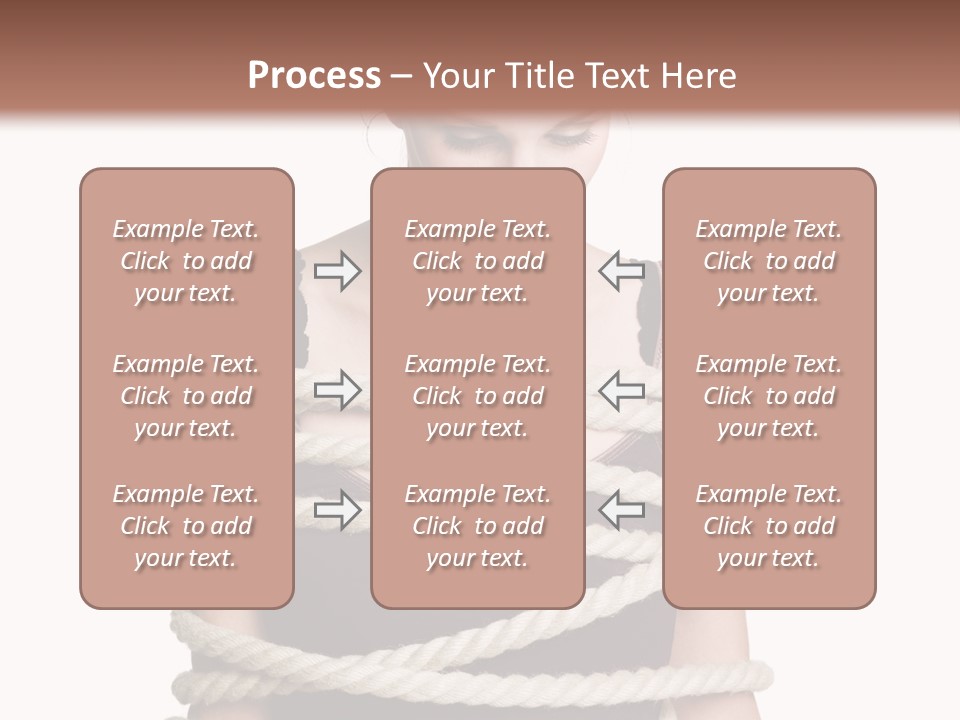 Feminine Unintentional Toil PowerPoint Template