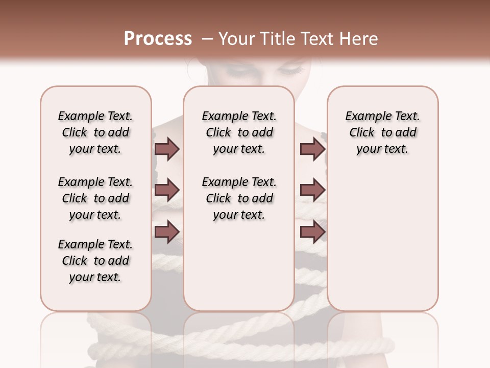 Feminine Unintentional Toil PowerPoint Template